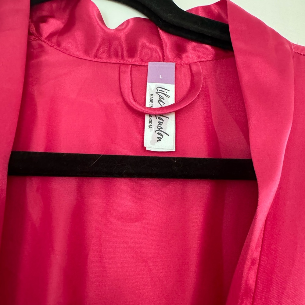 NWT Satin Night Robe - Picture 4 of 4